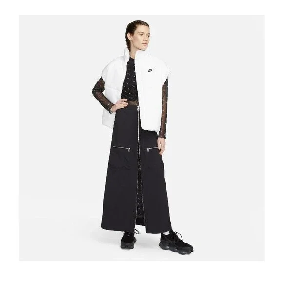 Womens Nike Sportswear Classic Oversized Puffer Vest Therma-FIT Loose Size Large - Picture 3 of 4